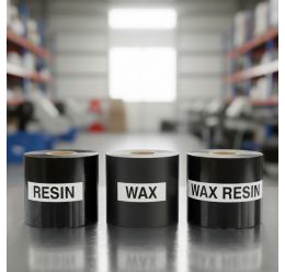 Термотрансферная лента (риббон) RESIN, WAX, WAX RESIN